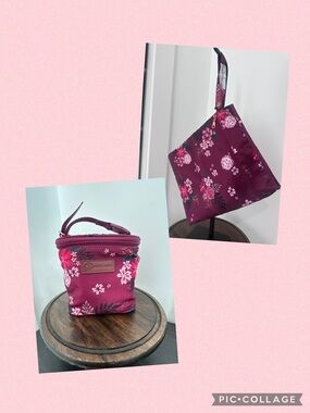 Sarah Wells Cold Gold Cooler Bag & Pumparoo Wet Bag Set - Floral